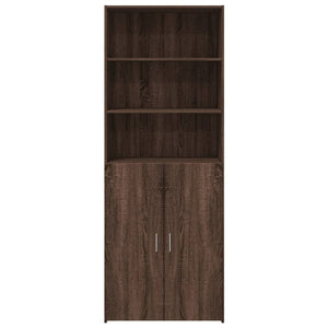 Highboard Braun Eichen-Optik 70x185 cm