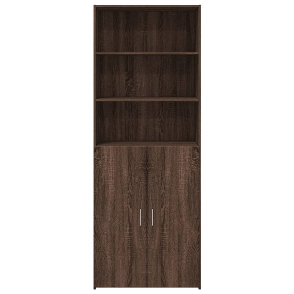 Highboard Braun Eichen-Optik 70x185 cm