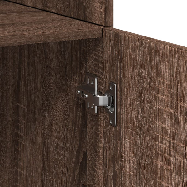 Highboard Braun Eichen-Optik 70x185 cm