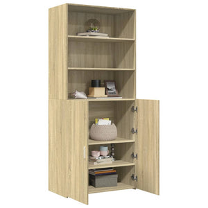 Highboard Sonoma Eiche 80x185cm
