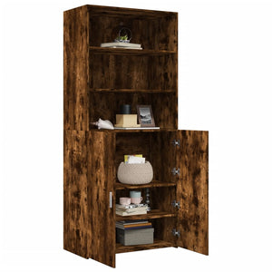 Highboard Räuchereiche 80x185 cm