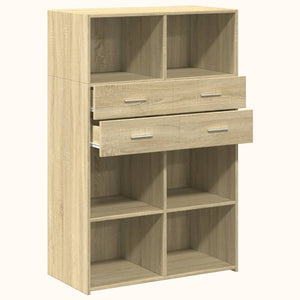 Highboard Sonoma Eiche 80x124cm