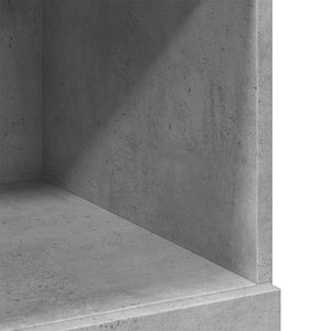 Highboard Betongrau 80x42,5x124cm