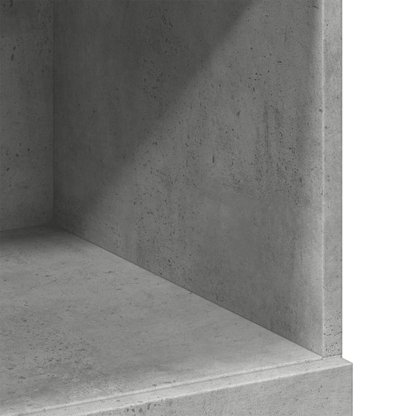 Highboard Betongrau 80x42,5x124cm