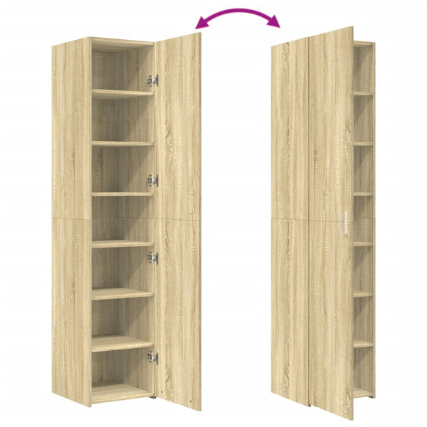Highboard Sonoma Eiche 40x42,5x185 cm