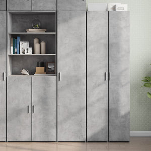 Highboard Betongrau 40x42,5x185 cm