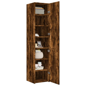 Highboard Räuchereiche 40x42,5x185 cm