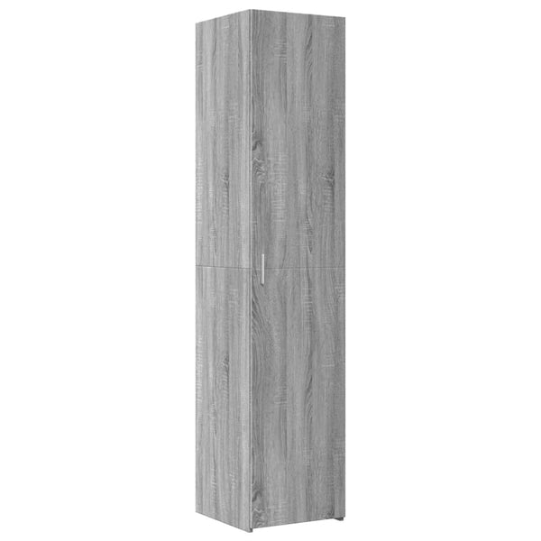 Highboard Grau Sonoma 40x42,5x185 cm