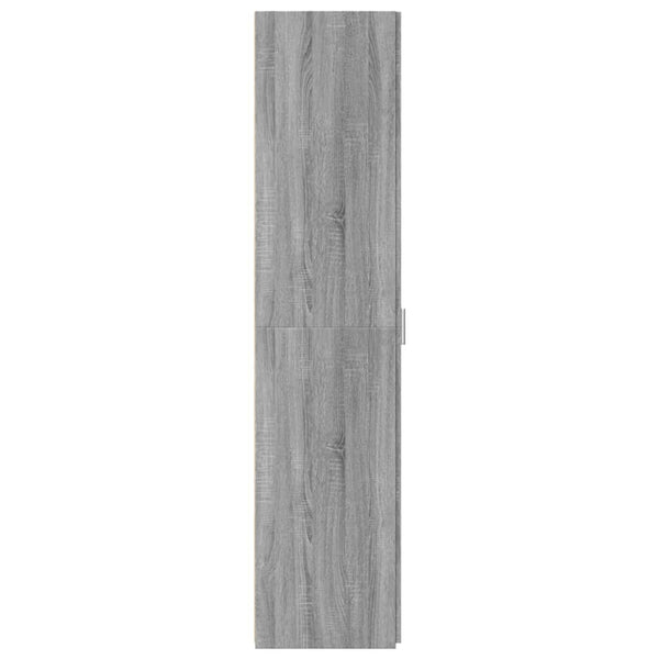 Highboard Grau Sonoma 40x42,5x185 cm