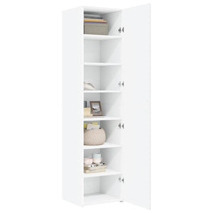 Highboard Weiß Holzwerkstoff 185 cm