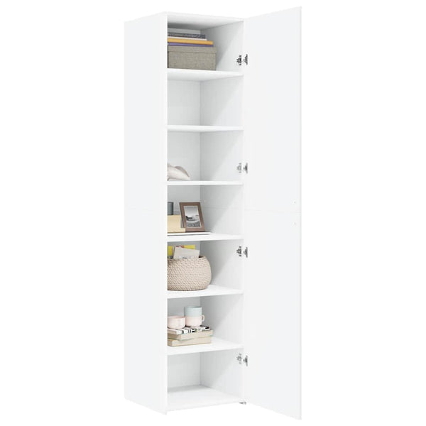 Highboard Weiß Holzwerkstoff 185 cm