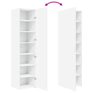 Highboard Weiß Holzwerkstoff 185 cm