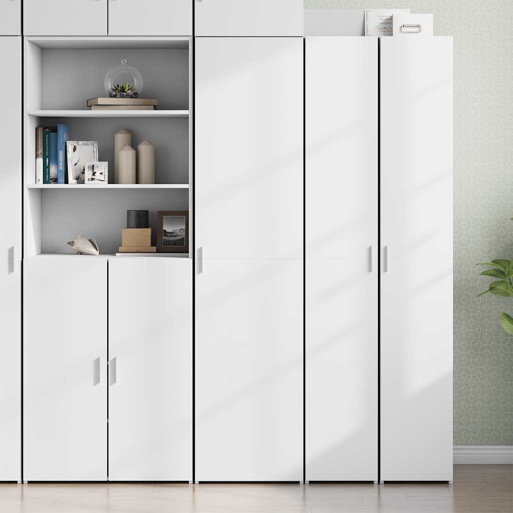 Highboard Weiß Holzwerkstoff 185 cm