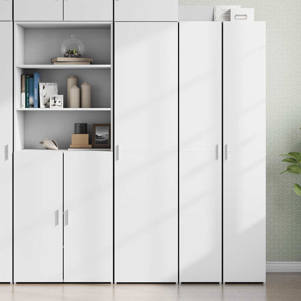 Highboard Weiß Holzwerkstoff 185 cm