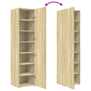 Highboard Sonoma Eiche 45x42,5x185 cm