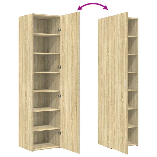 Highboard Sonoma Eiche 45x42,5x185 cm