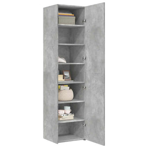 Highboard Betongrau 45x42,5x185 cm