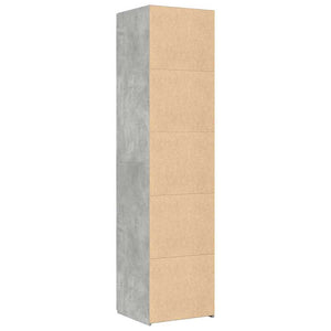 Highboard Betongrau 45x42,5x185 cm