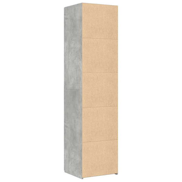 Highboard Betongrau 45x42,5x185 cm