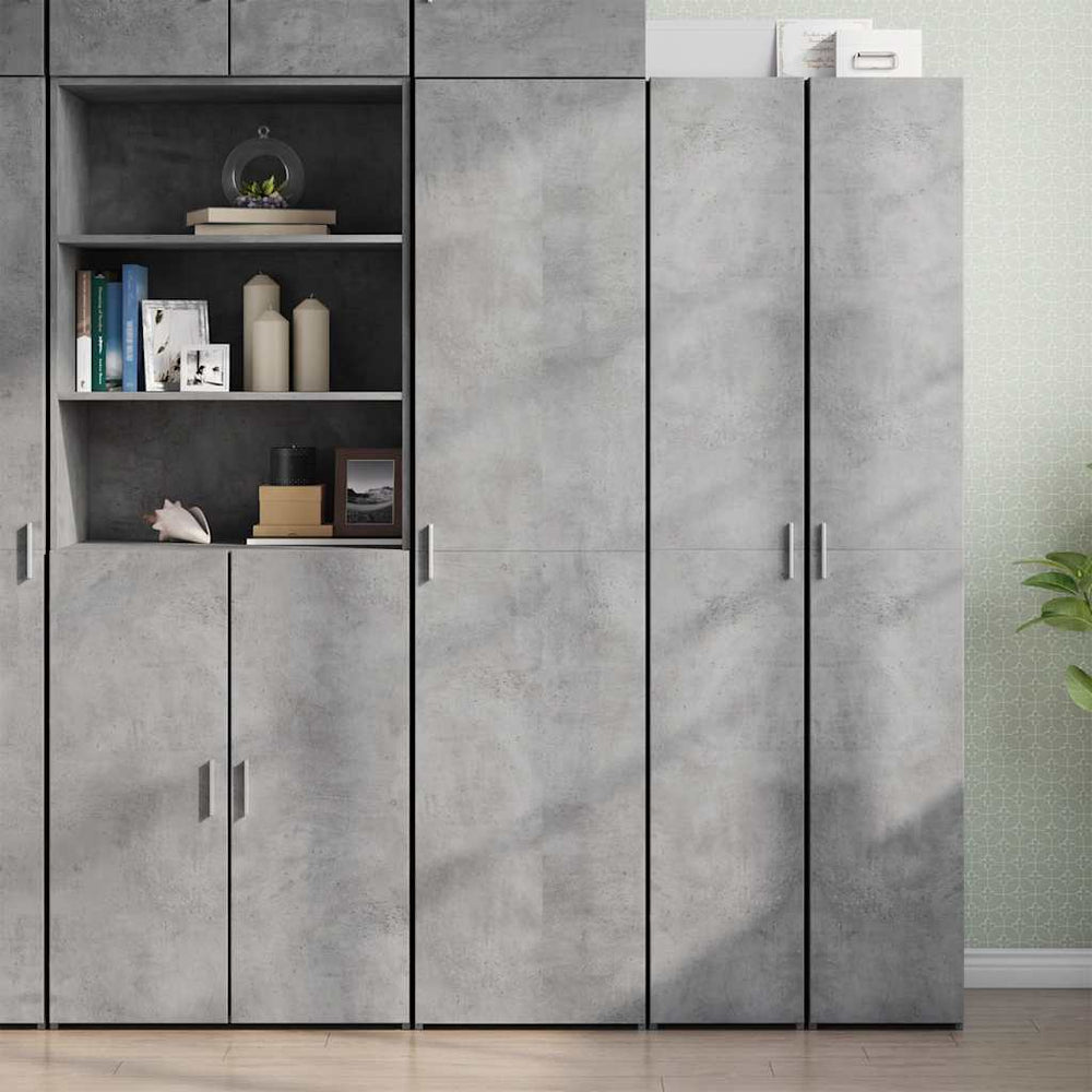 Highboard Betongrau 45x42,5x185 cm