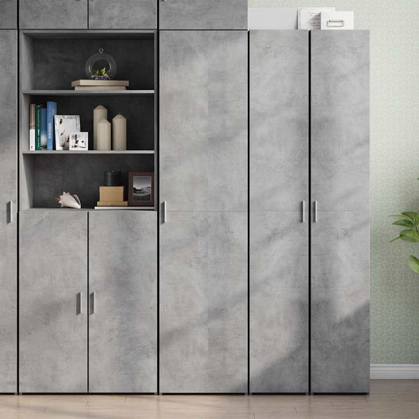 Highboard Betongrau 45x42,5x185 cm