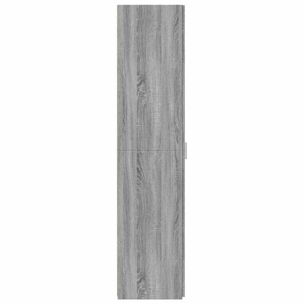 Graues Highboard Sonoma 185cm