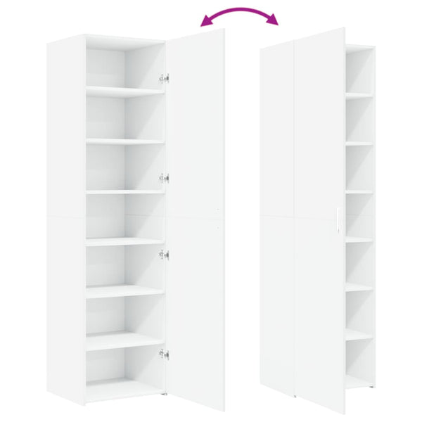 Weißes Highboard 50x42,5x185 cm