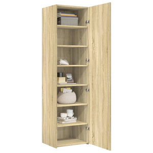 Highboard Sonoma Eiche 50x42,5x185 cm