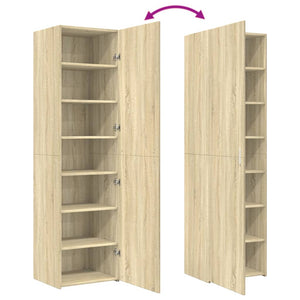 Highboard Sonoma Eiche 50x42,5x185 cm