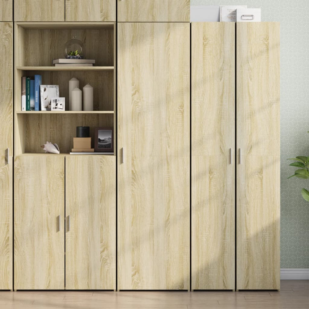 Highboard Sonoma Eiche 50x42,5x185 cm