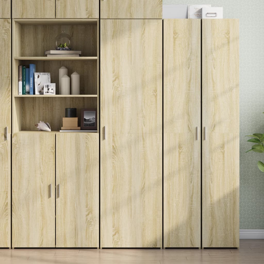 Highboard Sonoma Eiche 50x42,5x185 cm