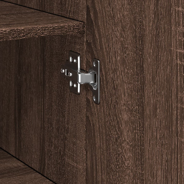 Highboard Braun Eichen-Optik 185 cm