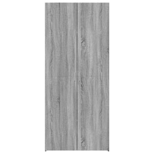 Highboard Grau Sonoma 80x185cm