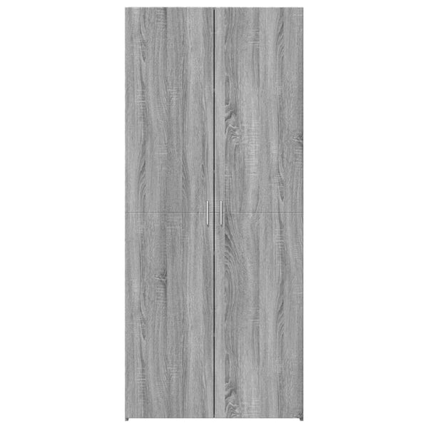 Highboard Grau Sonoma 80x185cm