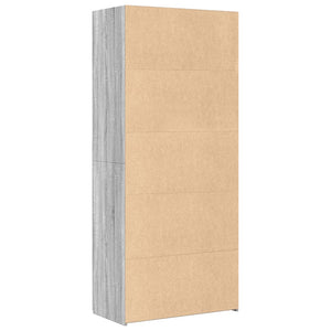Highboard Grau Sonoma 80x185cm