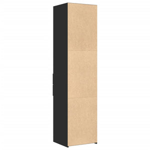 Highboard Schwarz 45x42,5x185 cm