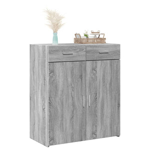 Sideboard Grau Sonoma 80x42,5x93 cm