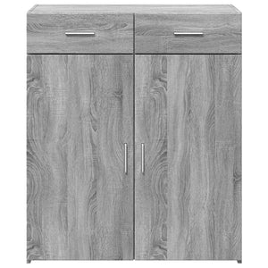 Sideboard Grau Sonoma 80x42,5x93 cm
