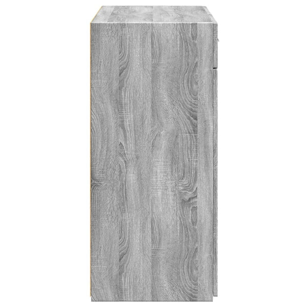 Sideboard Grau Sonoma 80x42,5x93 cm