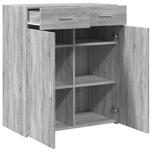 Sideboard Grau Sonoma 80x42,5x93 cm