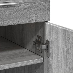 Sideboard Grau Sonoma 80x42,5x93 cm