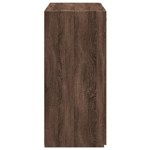 Sideboard Braun Eichen-Optik, 80 cm