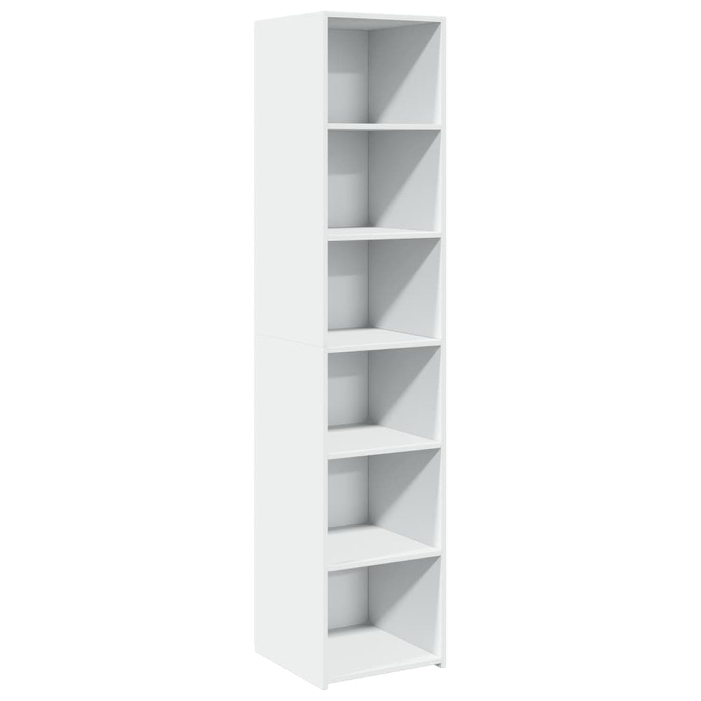 Highboard Weiß 40x41x185 cm