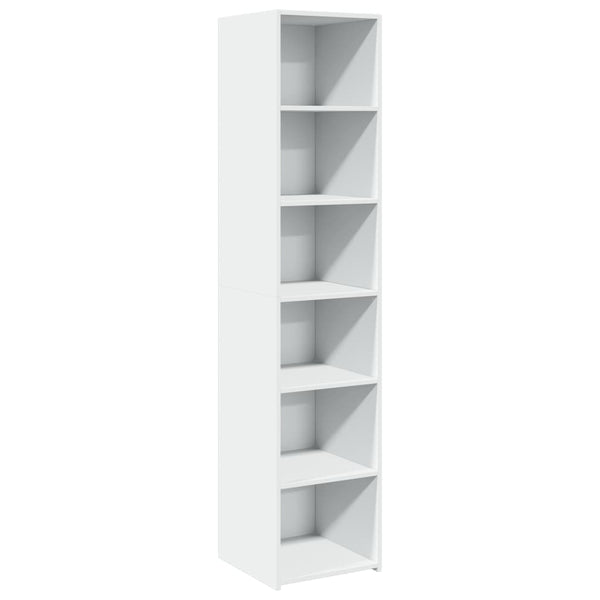 Highboard Weiß 40x41x185 cm