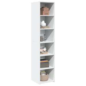 Highboard Weiß 40x41x185 cm