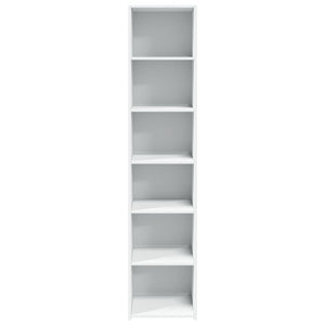 Highboard Weiß 40x41x185 cm