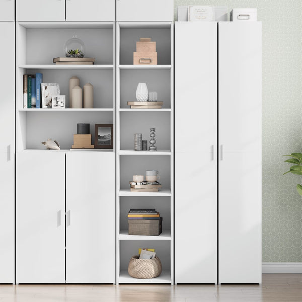 Highboard Weiß 40x41x185 cm