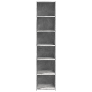 Highboard Betongrau 40x41x185 cm