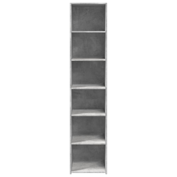 Highboard Betongrau 40x41x185 cm