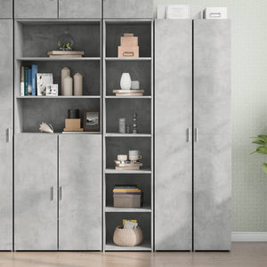 Highboard Betongrau 40x41x185 cm